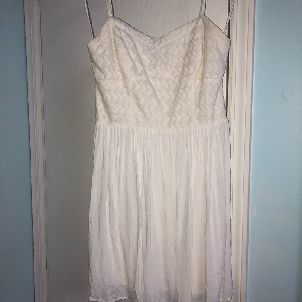 White dress
